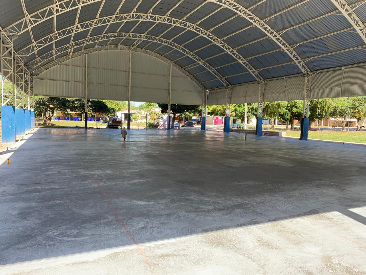 Área no Balneário dos Prazeres será utilizada para prática esportiva pela comunidade