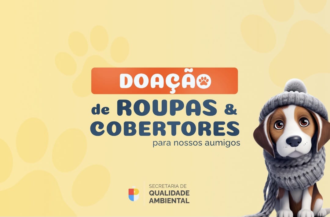 Campanha da SQA busca reforçar proteção dos animais nos dias frios