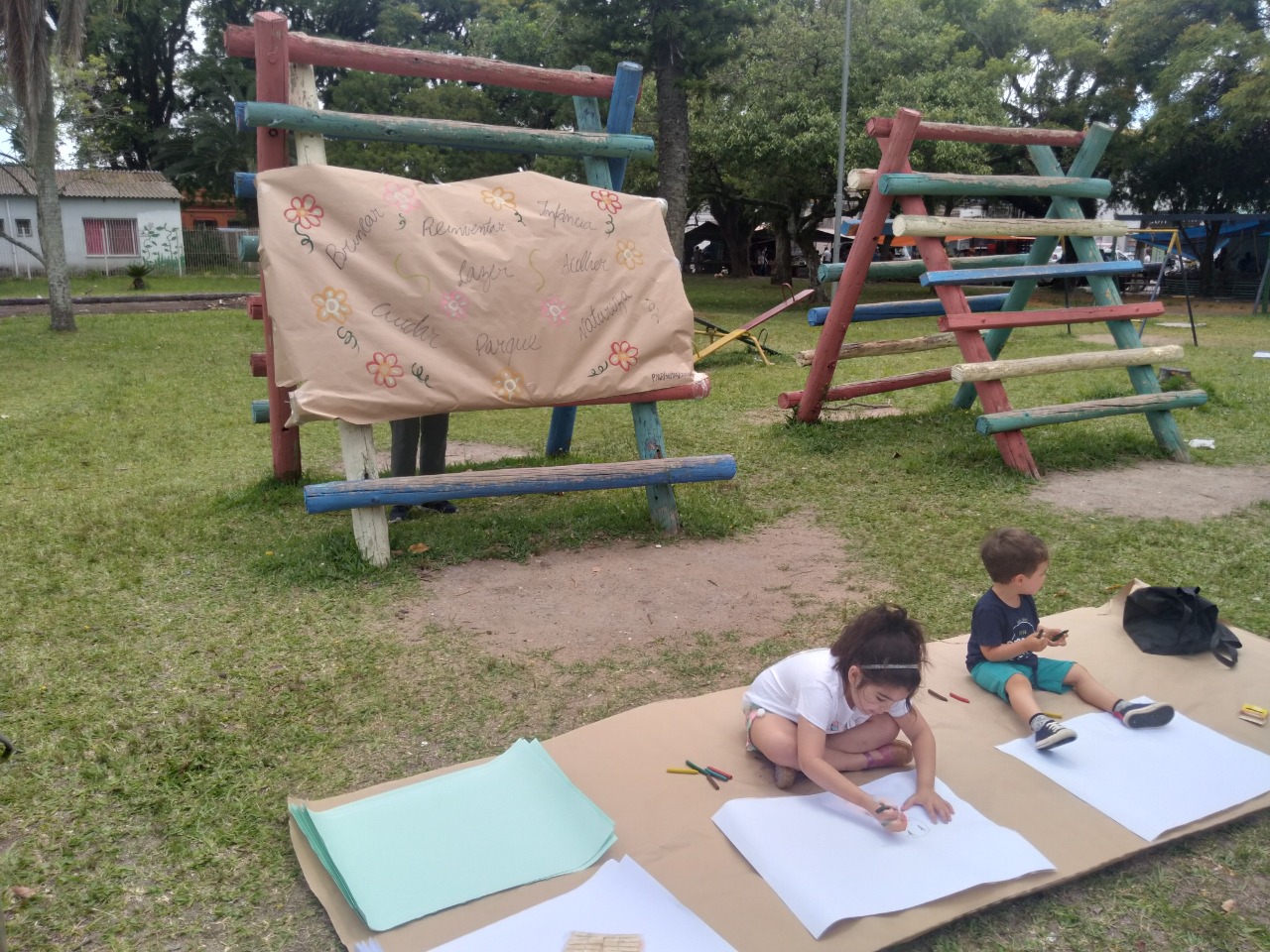 A ação “A Praça que Queremos” busca levantar dados a serem utilizados no projeto de requalificação de espaço de lazer