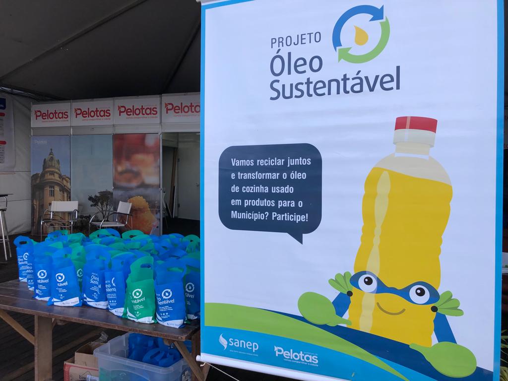 A destinação correta do material, feita pelos pelotenses, rendeu 25 mil quilos de barras de sabão e 1,5 mil litros de detergente