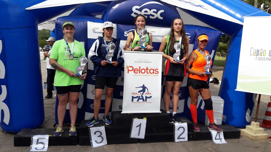 Mariana Terres é vinculada ao Projeto Atletismo Pelotas e se consagrou a campeã geral da competição