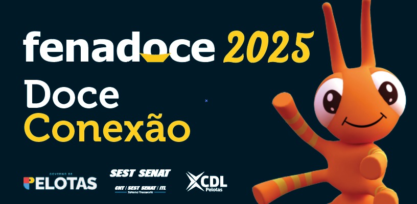 O selo Doce Conexão destaca o compromisso dos profissionais para um serviço de qualidade aos turistas  durante a Fenadoce