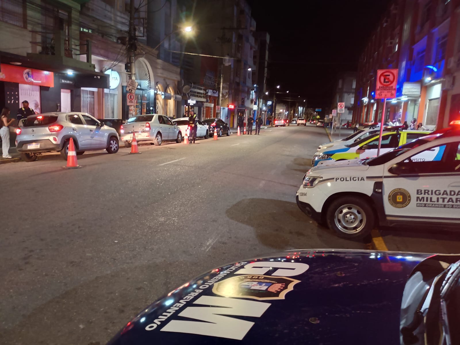 Ação conjunta de fiscalização seguiu até as 2h