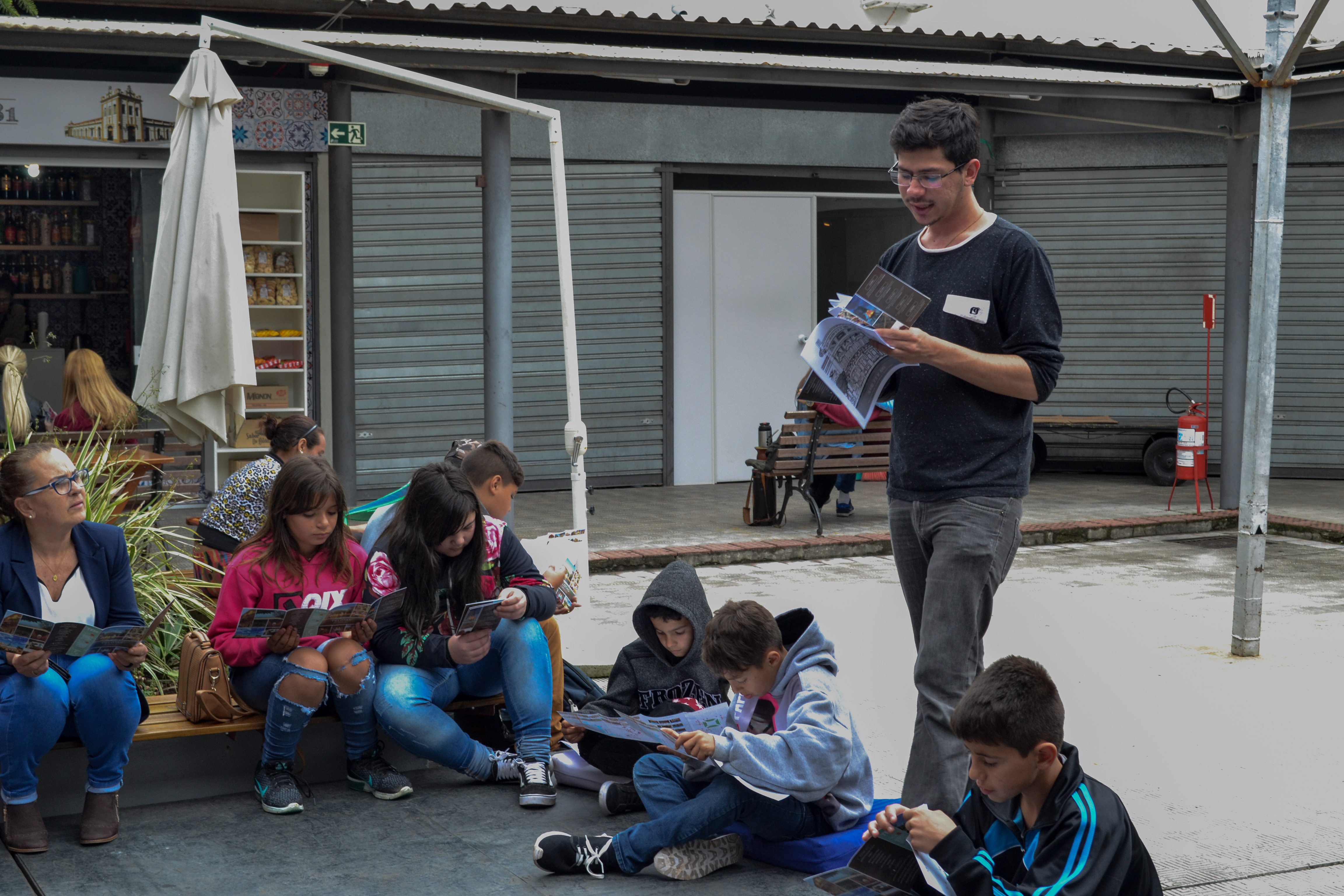 Mais de 50 estudantes aprenderam sobre educação ambiental e patrimonial
