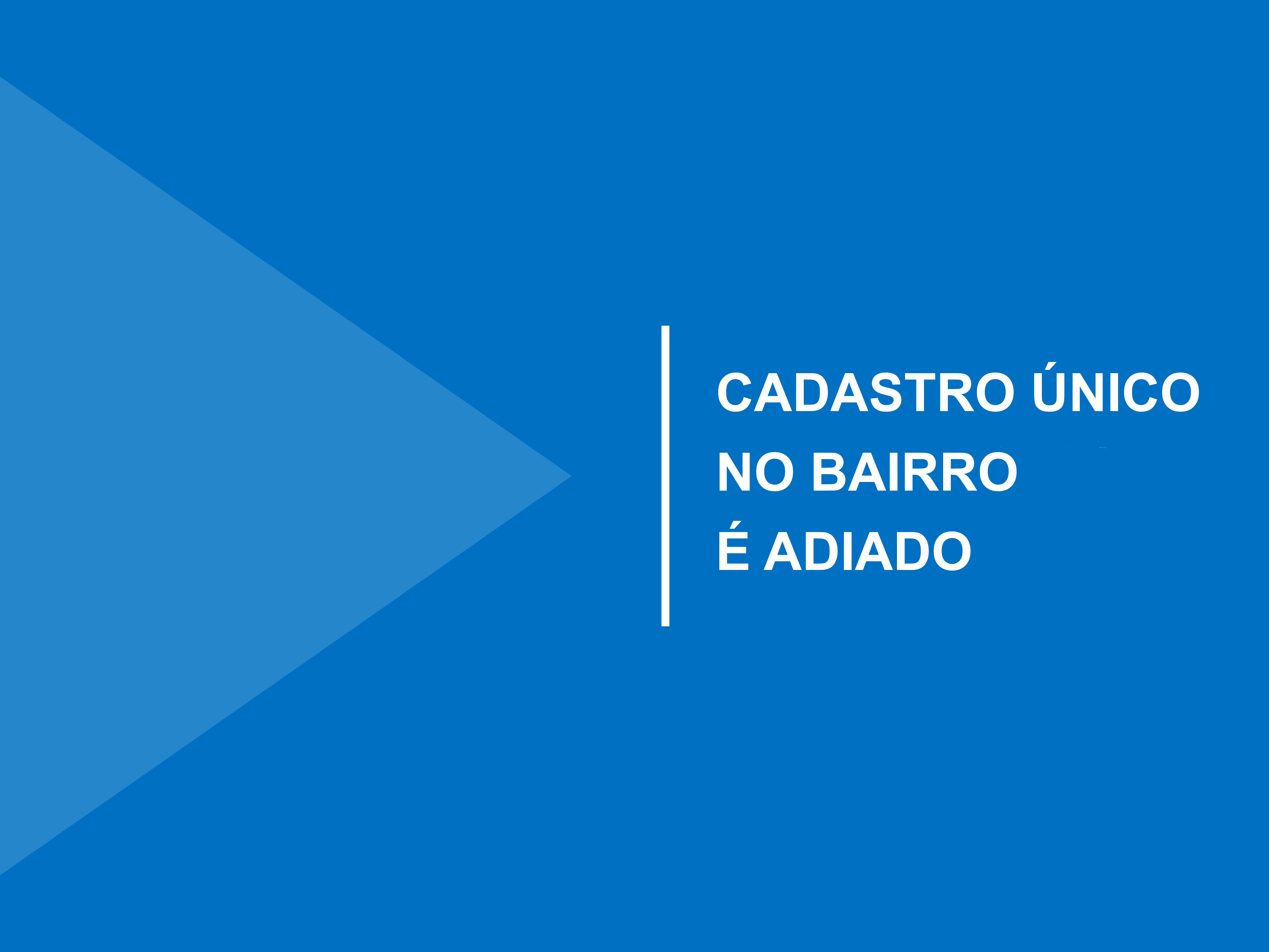 Decisão foi tomada pela instabilidade do tempo