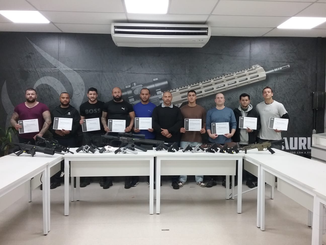 Capacitação técnica abordou manutenção e operação de armamentos