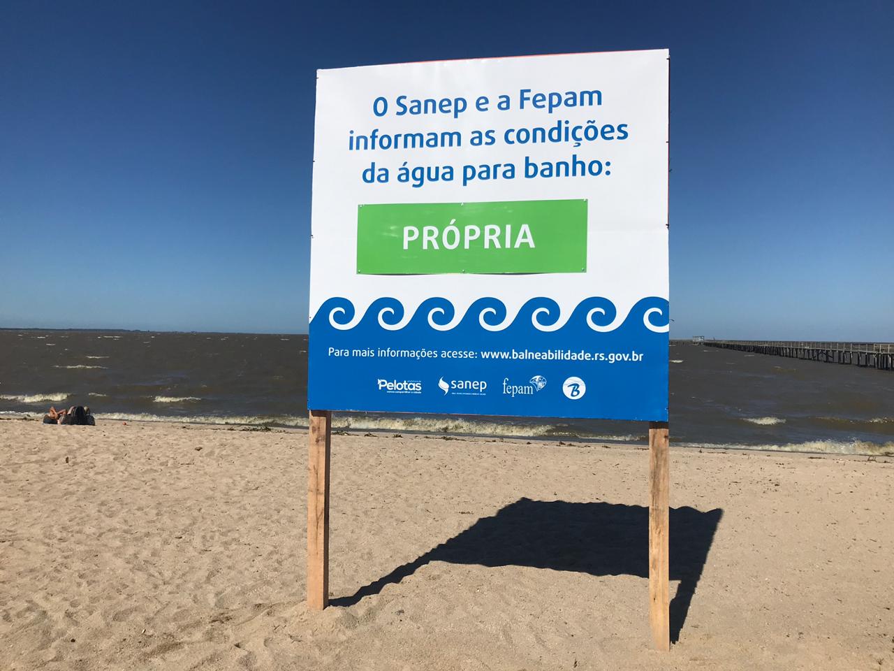 Relatório de balneabilidade, divulgado pela Fepam nesta sexta-feira (27), garante mais um ponto livre aos veranistas
