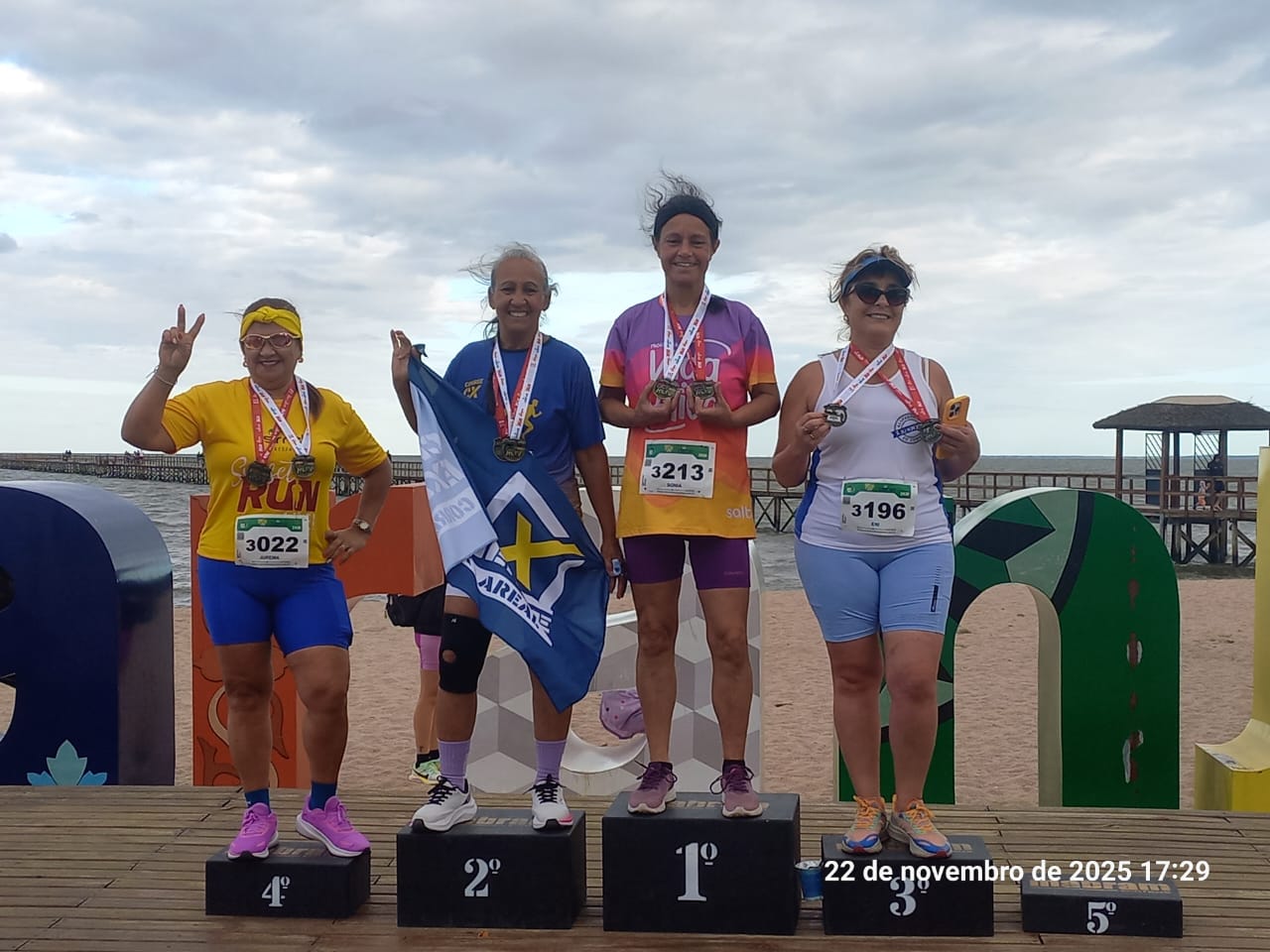 Além da competição e do pódio, atletas demonstraram a importância da inclusão