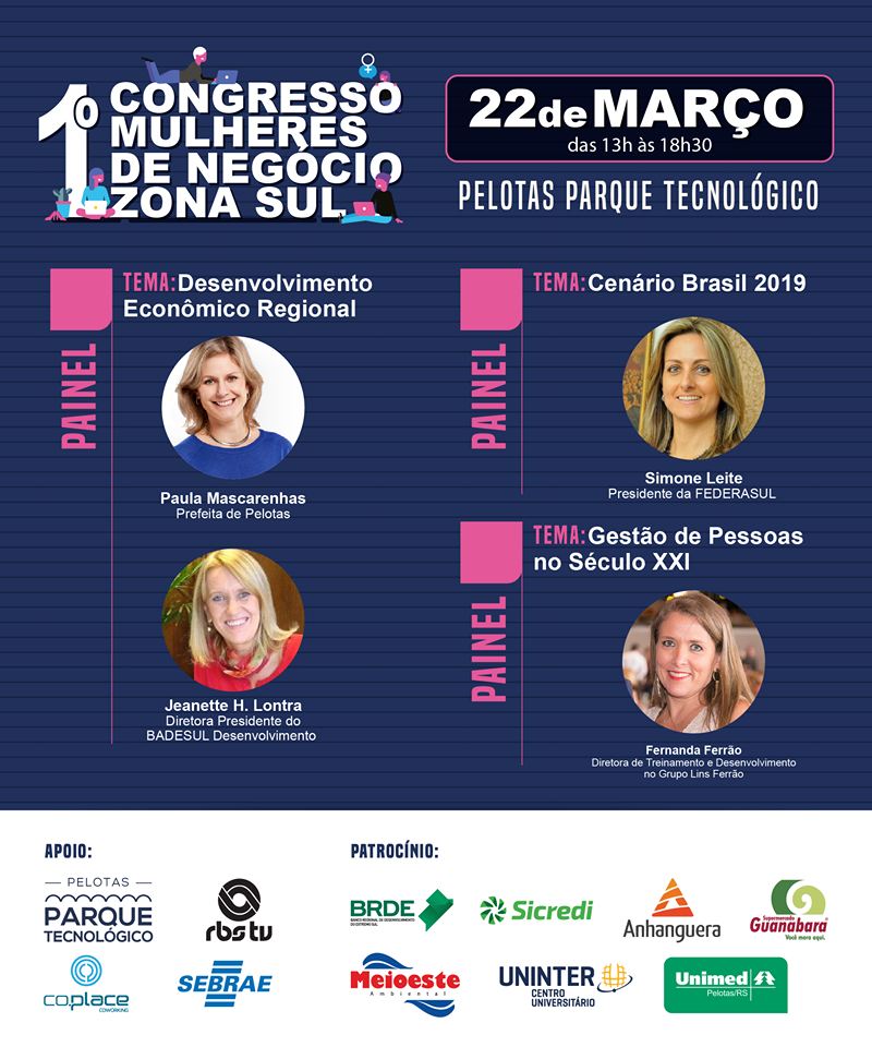Prefeita Paula Mascarenhas participa do painel 'Desenvolvimento Econômico Regional'