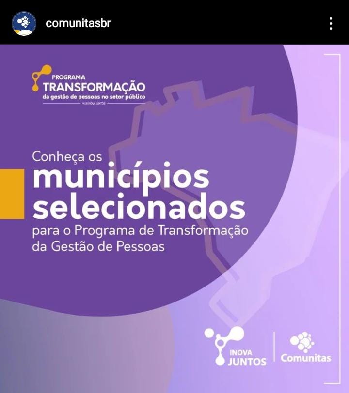 Iniciativa da Comunitas, uma organização da sociedade civil, capacita gestores públicos a lidarem com desafios em recursos humanos. Seis cidades brasileiras foram escolhidas