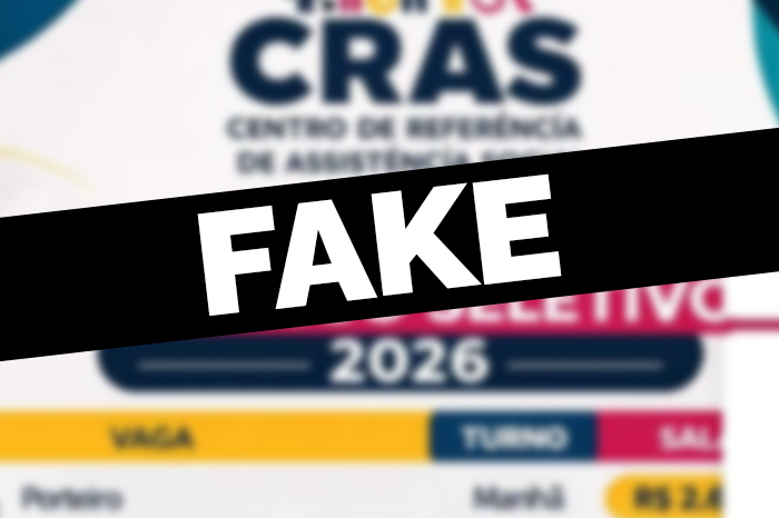 Cras não promove concurso
