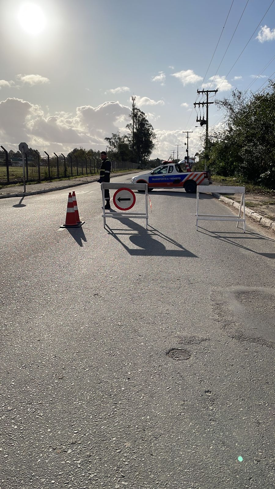 Prefeitura sinalizou acessos ao Centro de Eventos para orientar motoristas