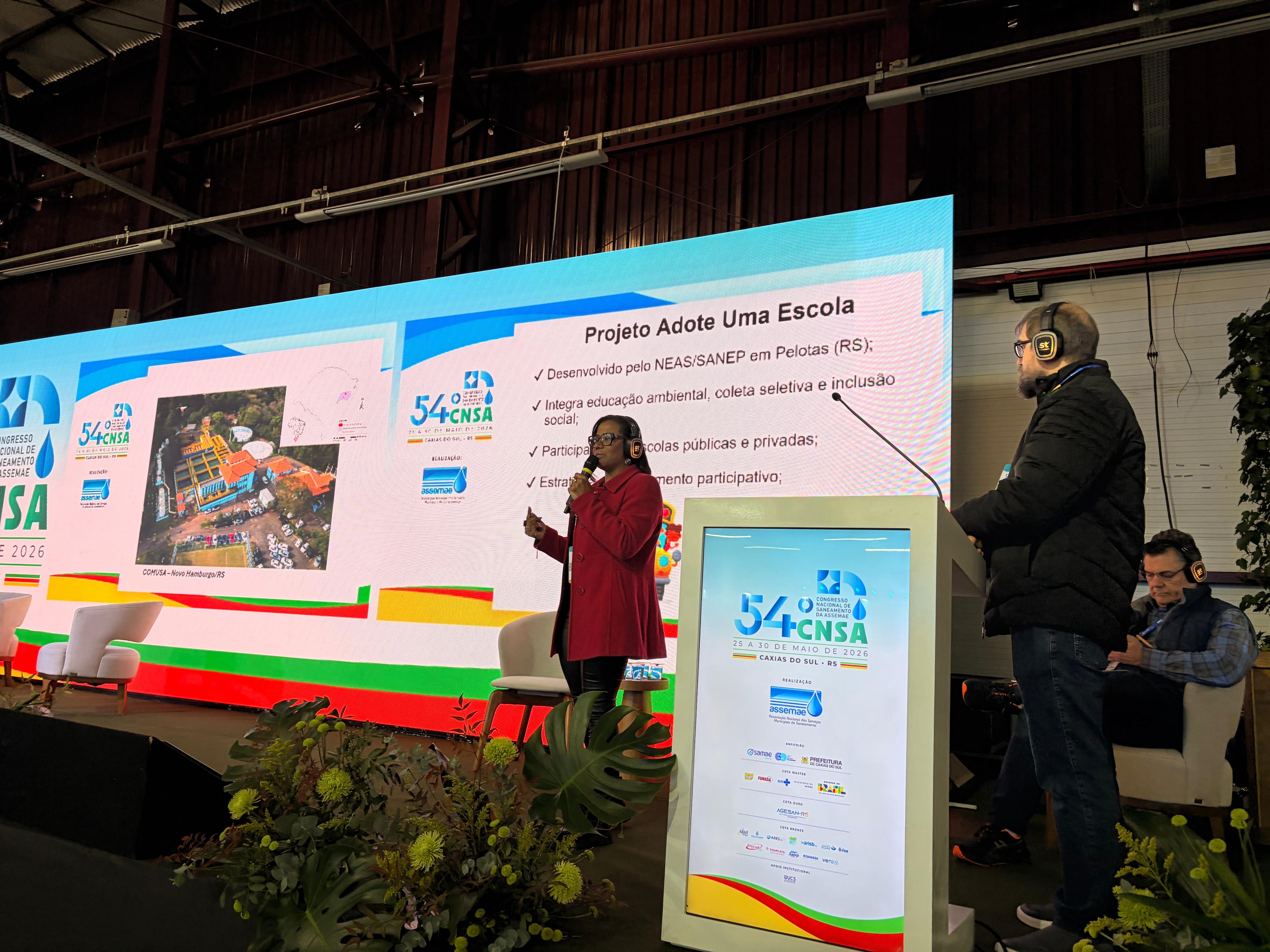 Núcleo de Educação Ambiental em Saneamento integra a programação do simpósio “Educação, Emergência Climática e Sustentabilidade”