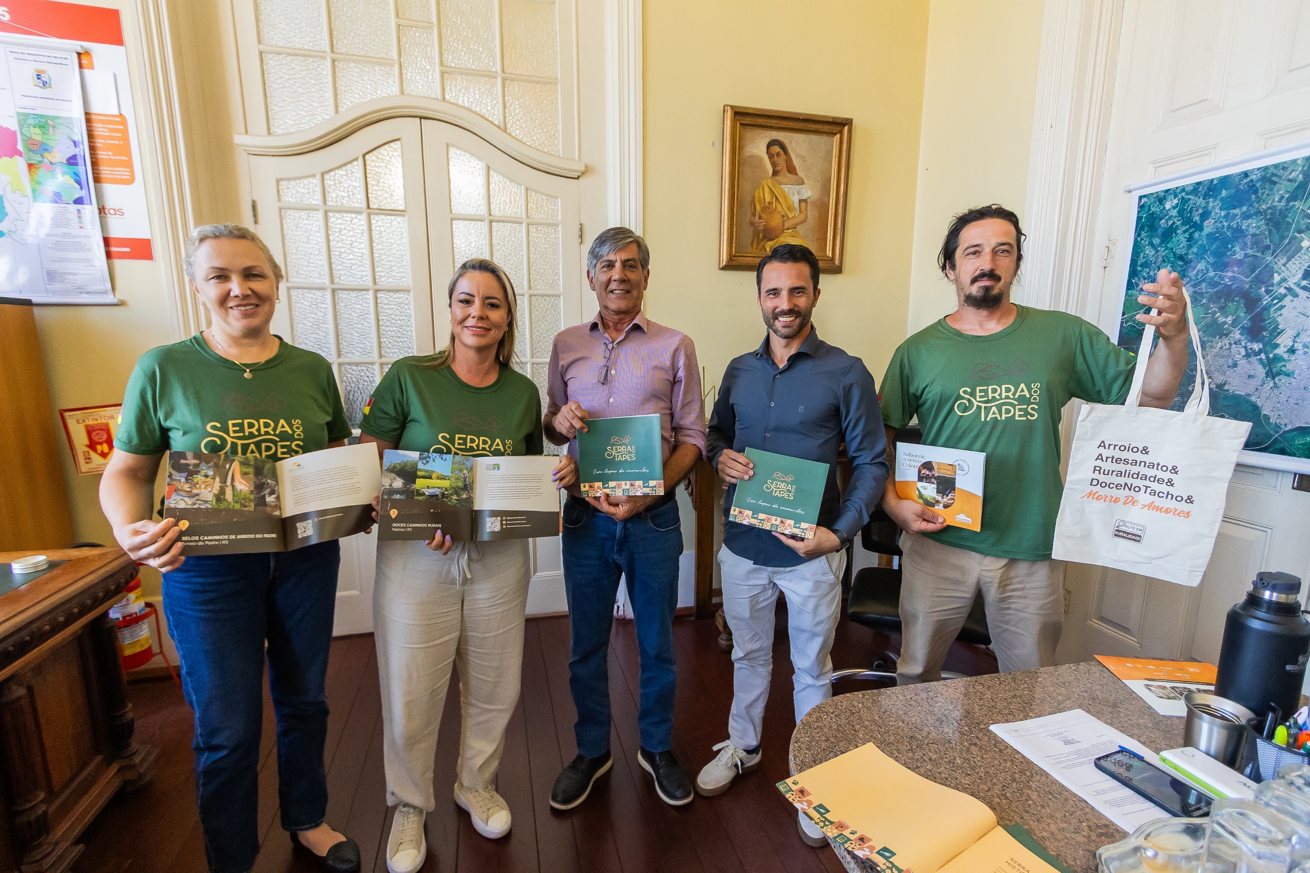 Operadores de Turismo da região apresentaram roteiro que envolve sete municípios - Pelotas, Piratini, Turuçu, Canguçu, Arroio do Padre, Morro Redondo e São Lourenço do Sul