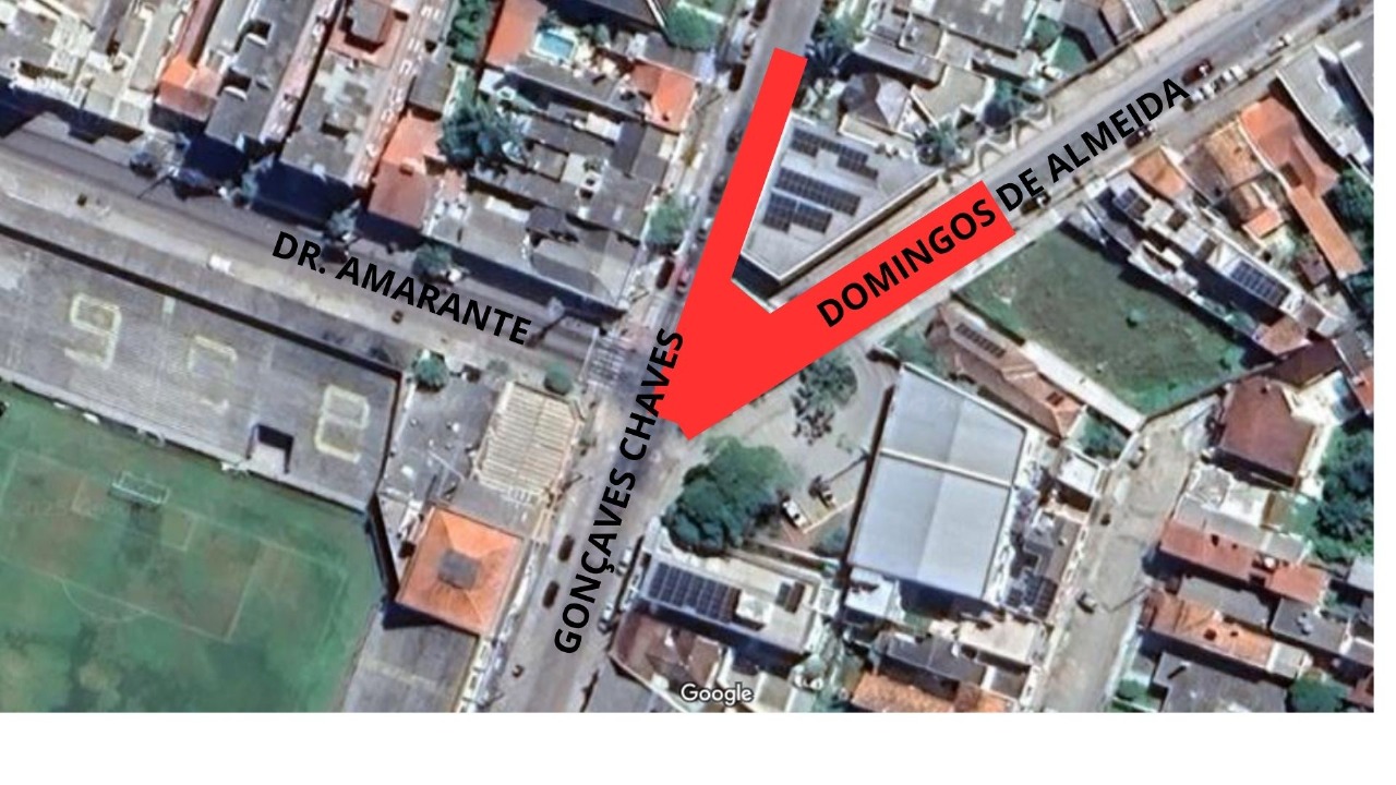 Interrupção começa na segunda-feira e afeta acesso à Domingos de Almeida