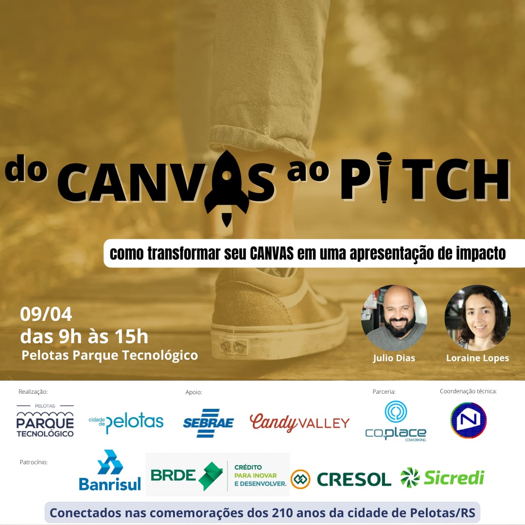 Evento “do Canvas ao Pitch” integra a programação dos 210 anos de Pelotas