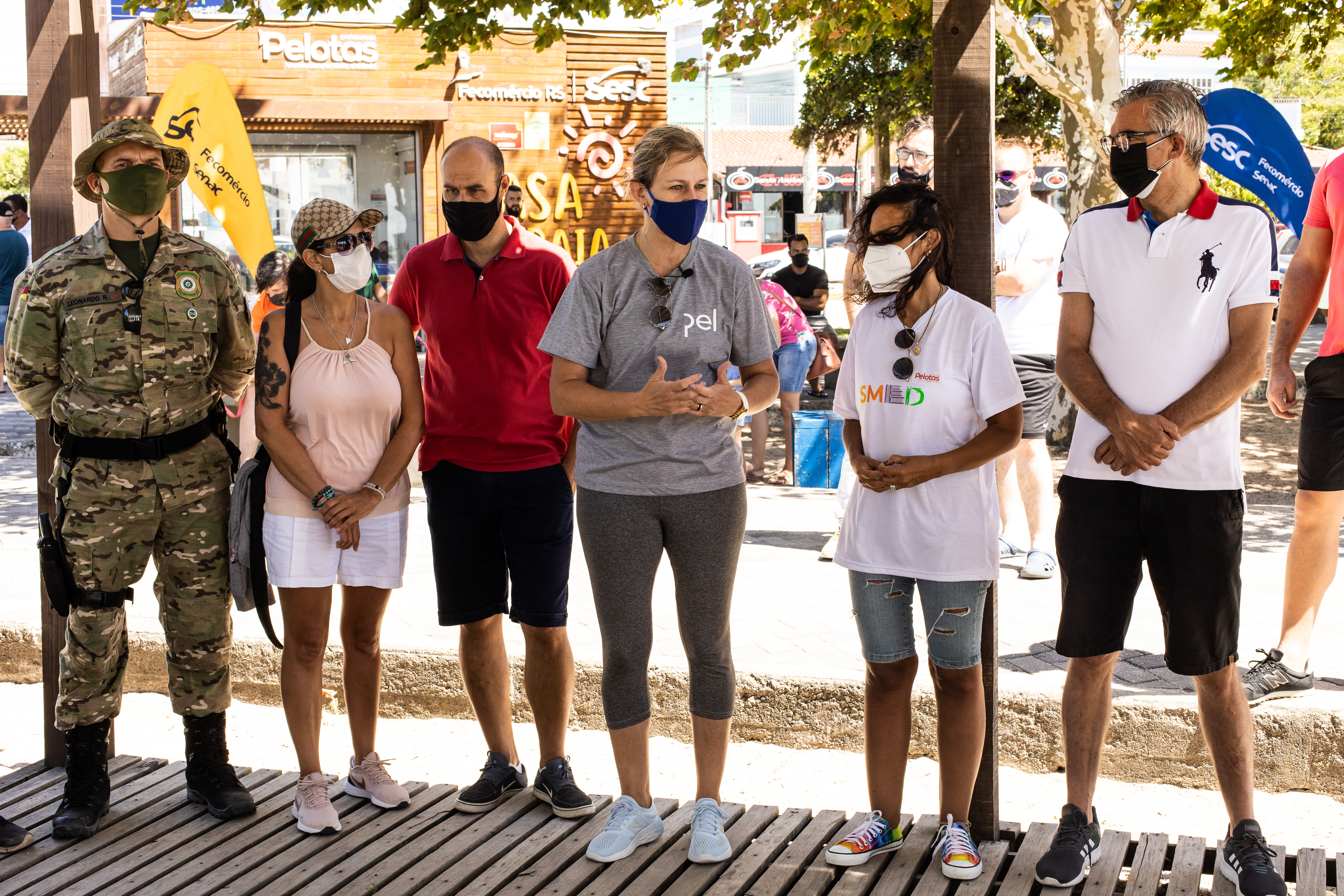 A atividade faz parte do projeto RS Mais Sustentável, da Secretaria Estadual do Meio Ambiente e Infraestrutura, em parceria com a Prefeitura