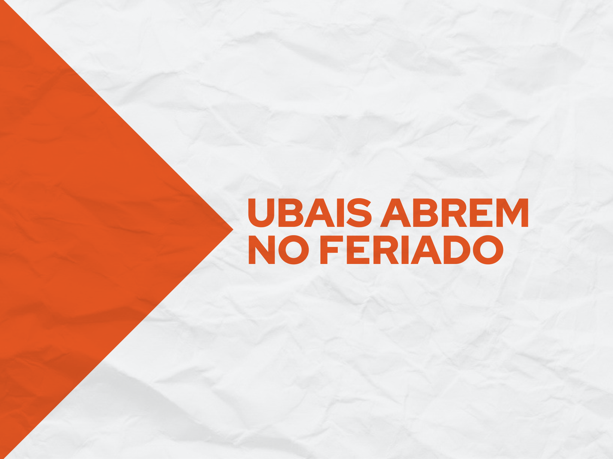 Unidades de saúde atenderão das 8 às 17h na quinta-feira (30)