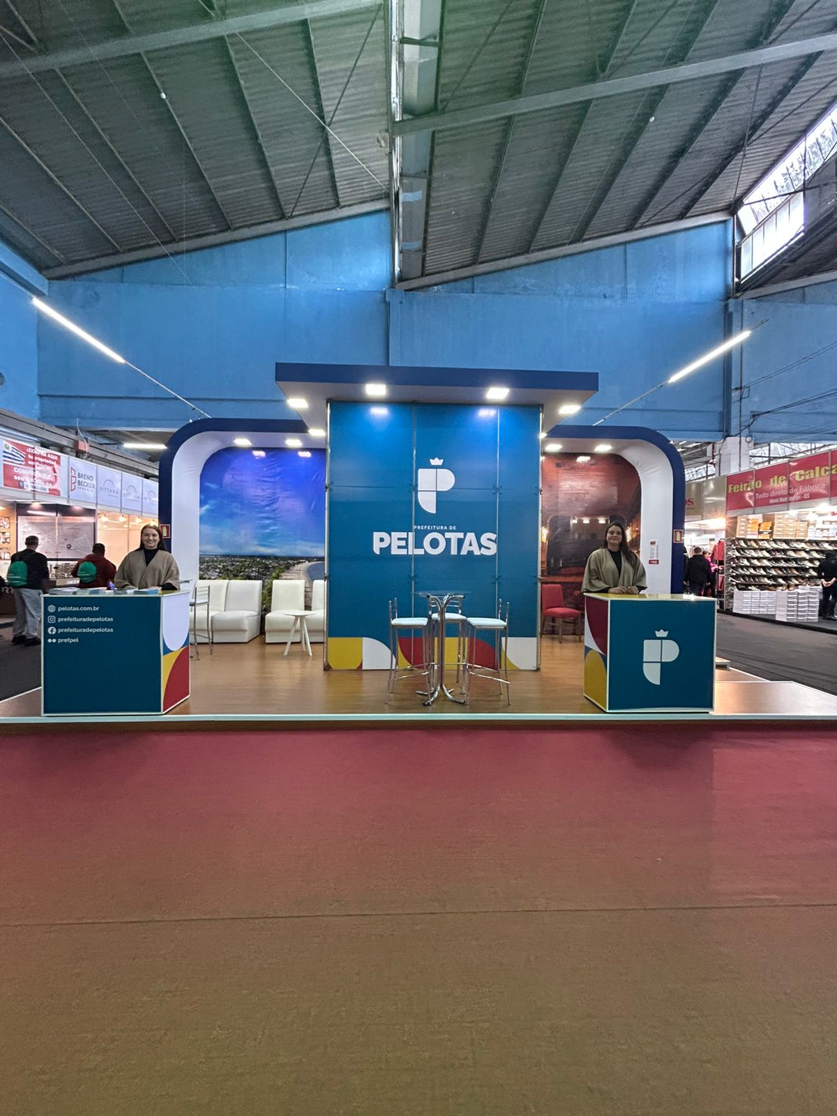 Ao longo dos 19 dias da Feira Nacional do Doce, o público poderá contar com ações e serviços públicos