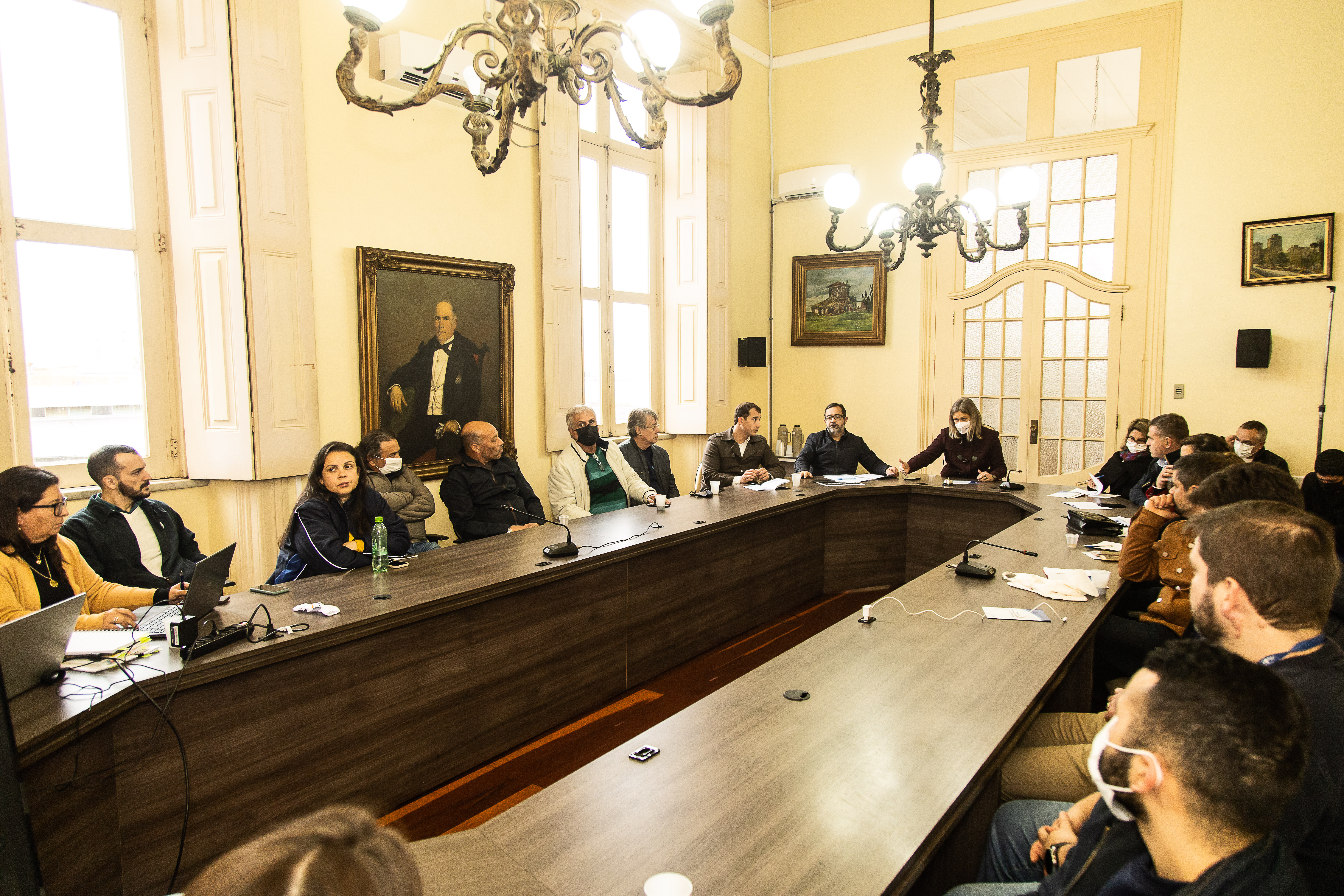 Definições quanto à adesão ou não ao modelo de regionalização sugerido pelo Estado e ao caminho para atingir as metas determinadas pela União foram discutidas nesta quarta